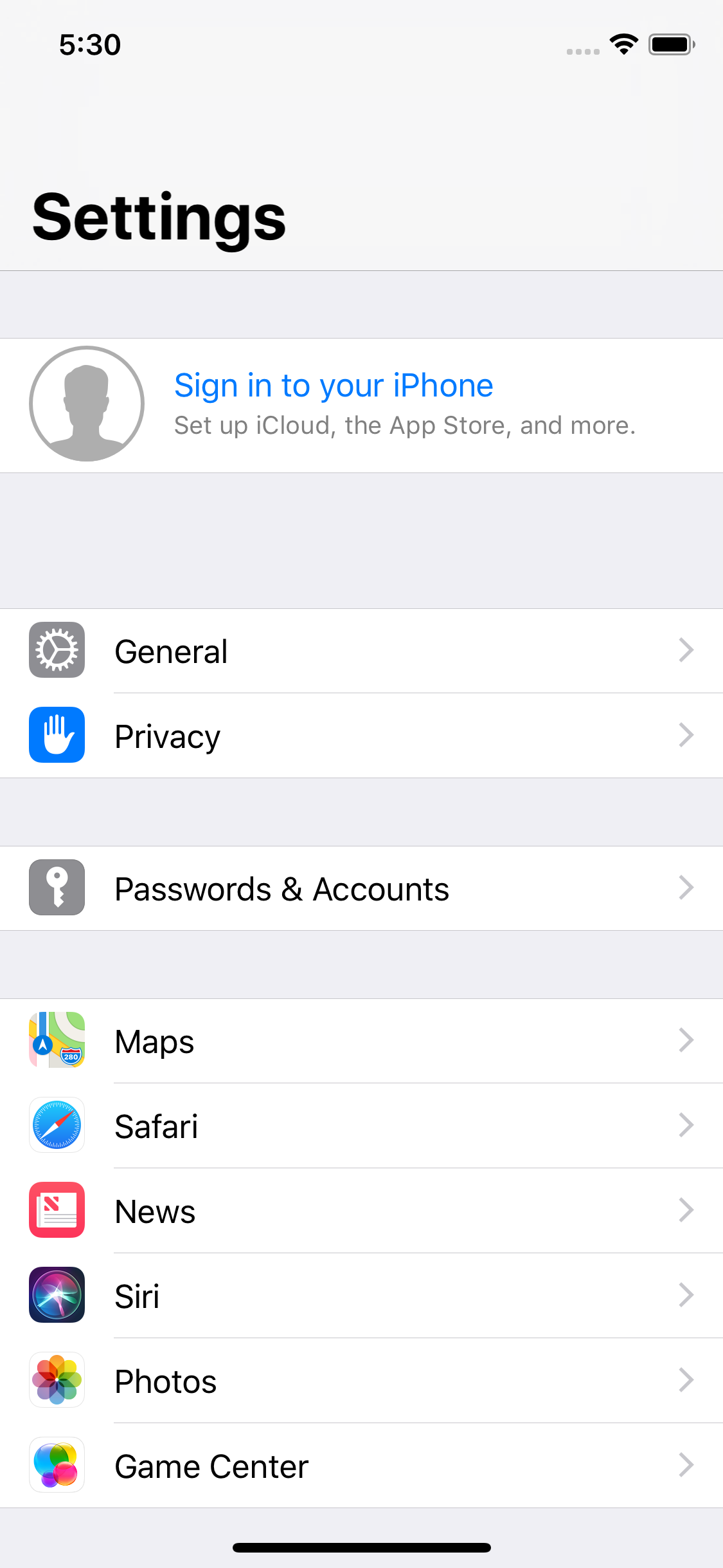 Redirect users to your app settings in settings app iOS