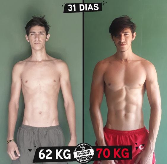 Ectomorfo: O que é e como ganhar massa muscular rápido | by André M. Moraes  | Medium