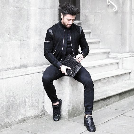 all black clothes