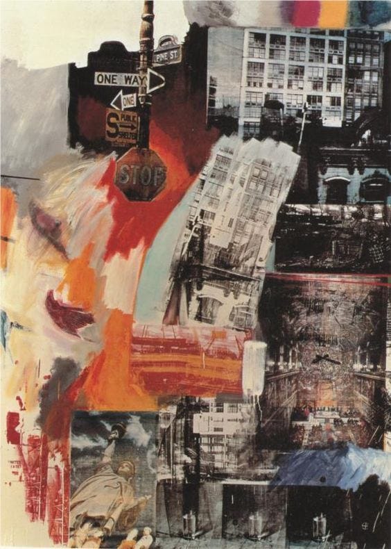 Robert Rauschenberg Pop Art, Estate (1963)