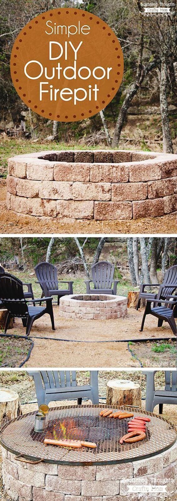 27 Awesome Diy Firepit Ideas For Your Yard Homebnc