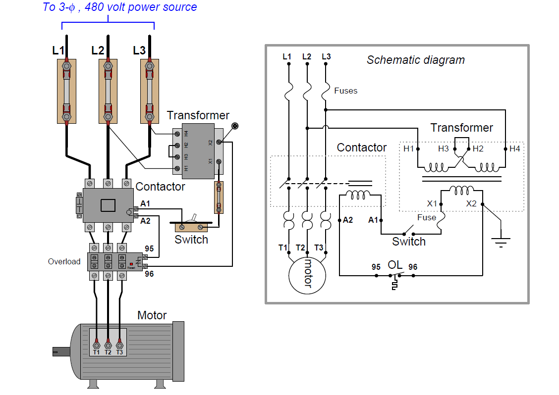 Weg Motor Wiring Diagram 480 Volt 3 Phase - Complete Wiring Schemas