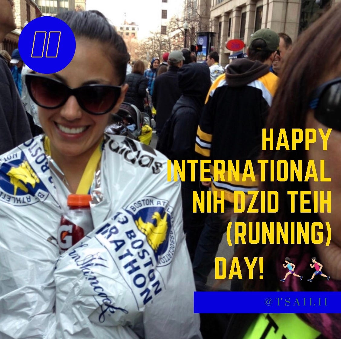 Happy International Running Day!. Go outside today and run or do a