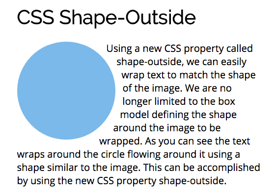 Think outside the box with CSS shape-outside - codeburst