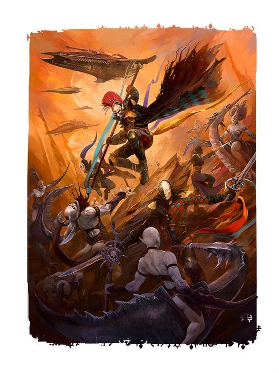 Harlequins, Laughing Demons and The Alt-Right.  by Eamon Falloon 