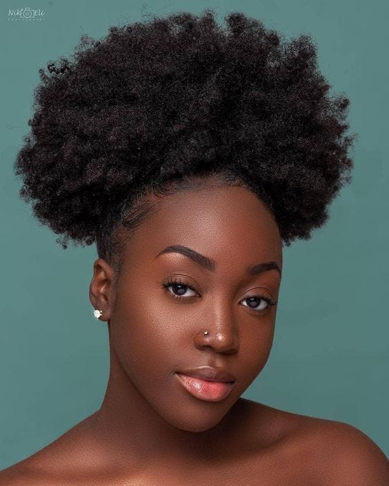 Ponytail Puff for 4c Hair