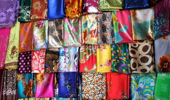 african silk dress styles