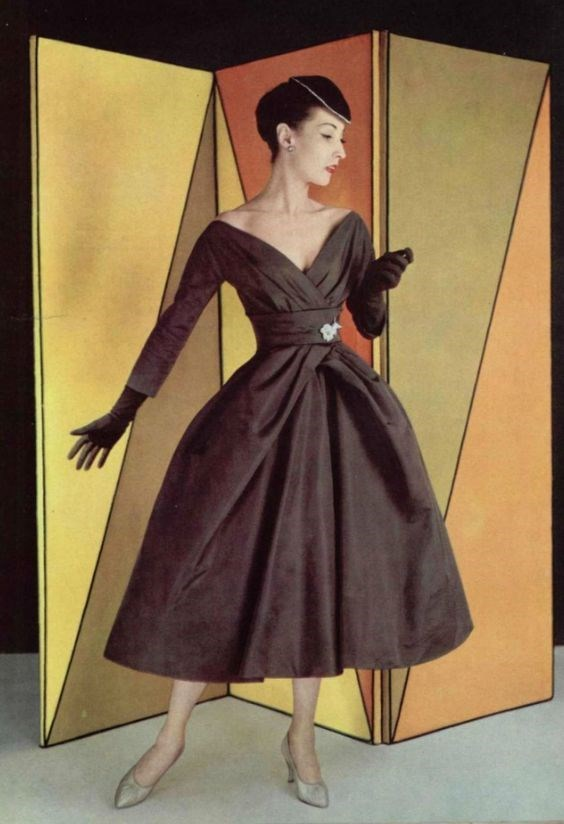 christian dior dresses 1950s
