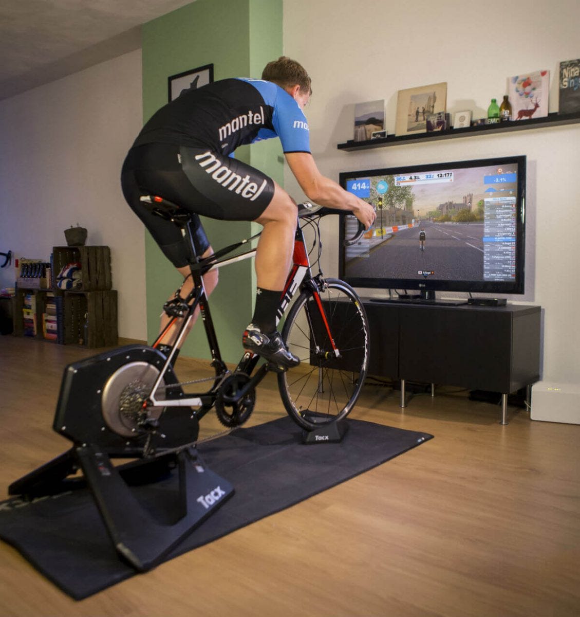 spin bike with zwift