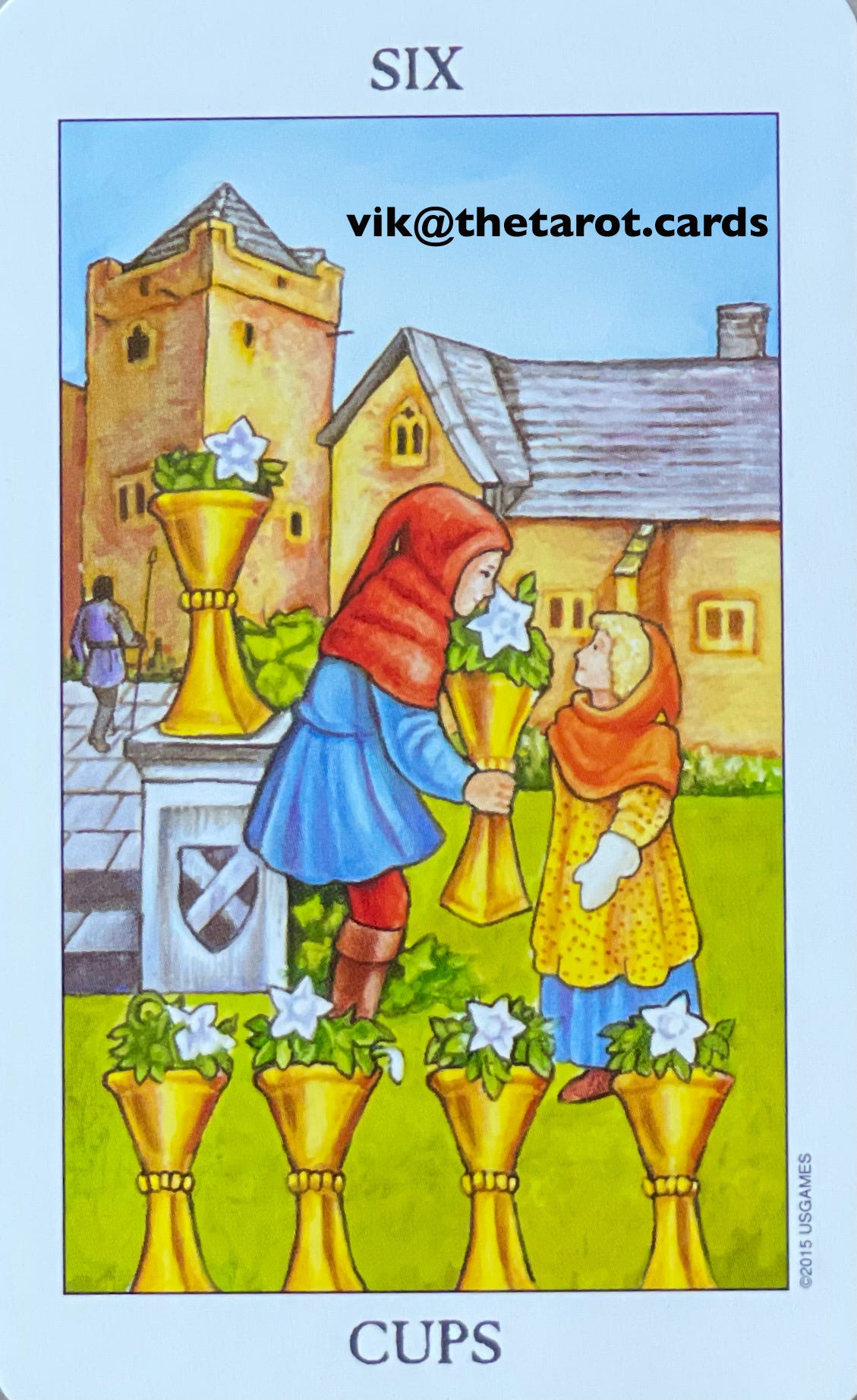 The Card of the Day: Six of Cups. Observations | by Vik Kumar | The Tarot  Cards by Guru Ji