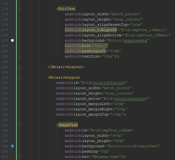 android studio icon labels android studio icon labels