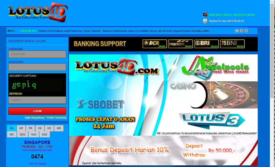 Link Lotus4d Link Alternatif Lotus4d Bandar Togel Online Terpercaya By Togel Online Medium