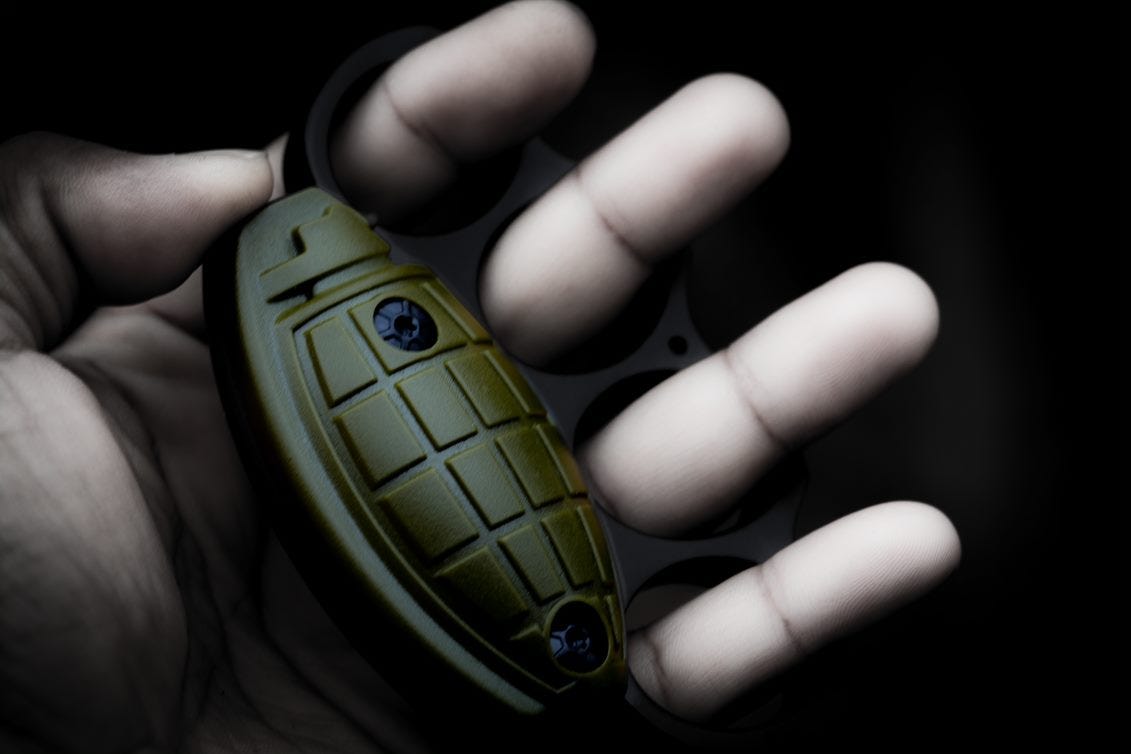 Can Brass Knuckles Break Your Fingers? by Ashley Rosa Medium