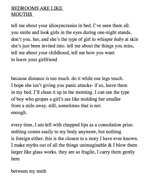 4 Poems Torii Johnson The Fem Medium