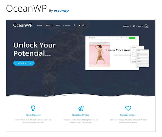 OceanWP Wordpress Theme