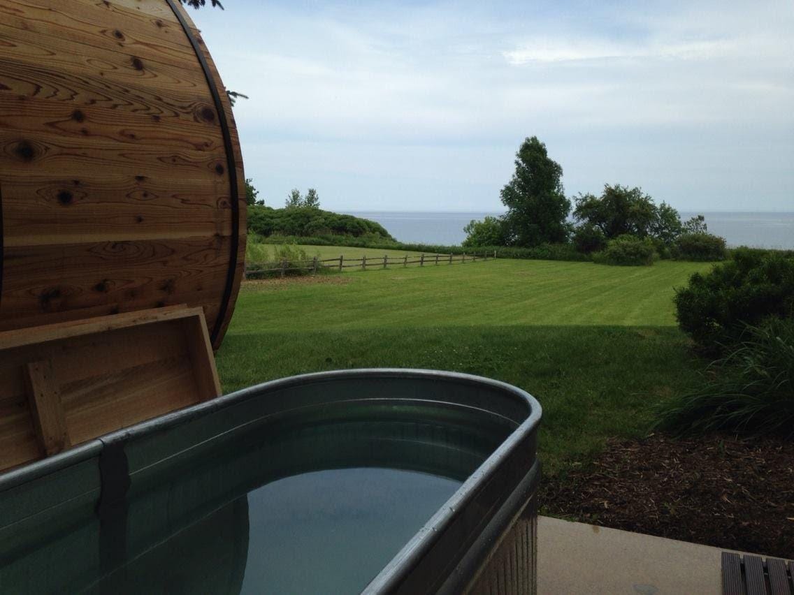 sauna journey building
