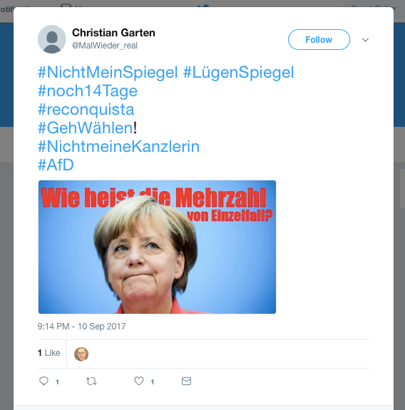 Trolls Are Trying To Hijack The German Election By Copying Trump