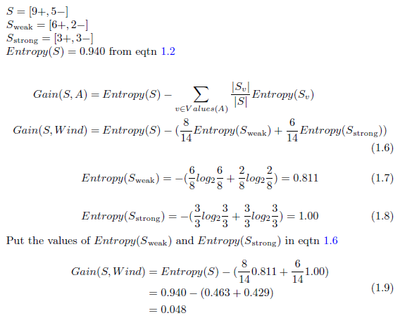 Entropy Calculation, Information Gain & Decision Tree Learning | by  Badiuzzaman Pranto | Analytics Vidhya | Medium