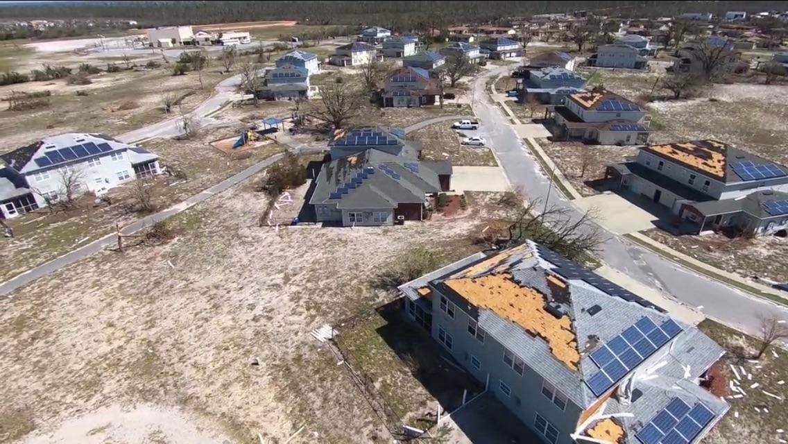 What happens to solar panels during a hurricane? by Pablo Corredor