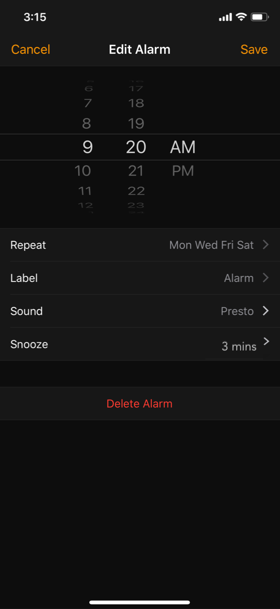 Everyday UI Apple Alarm Clock. Everyday most people rely on alarm