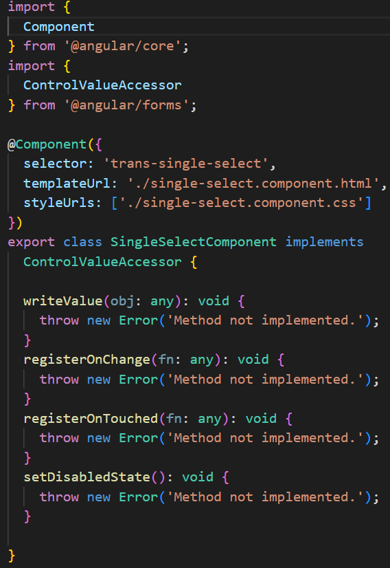Angular Library - Creating Custom Control | by anoop r warrier | Medium