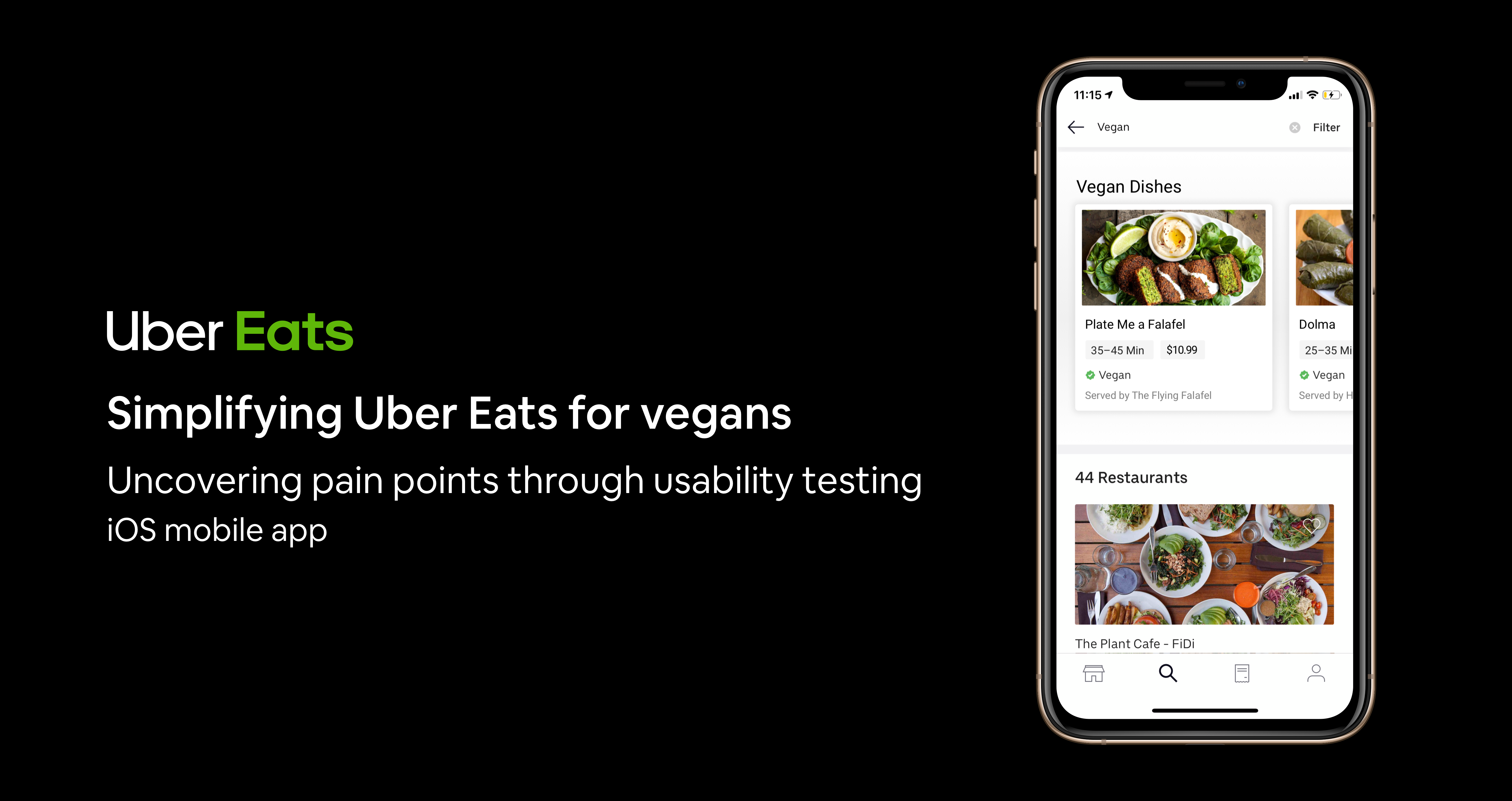 Simplifying Uber Eats for vegans - Tradecraft - Medium