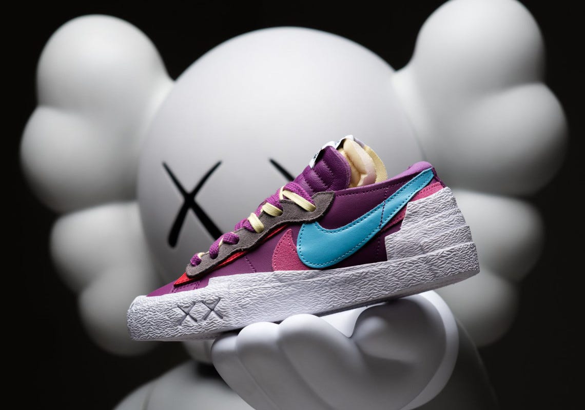 KAWS x Sacai x Nike Blazer Low Purple Dusk Resell Prediction | by Juiced |  Medium