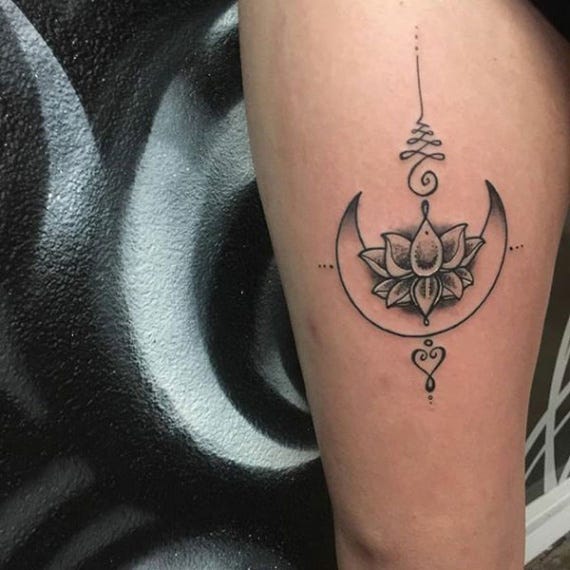 10 Features Of Lotus Crescent Moon Tattoo That Make