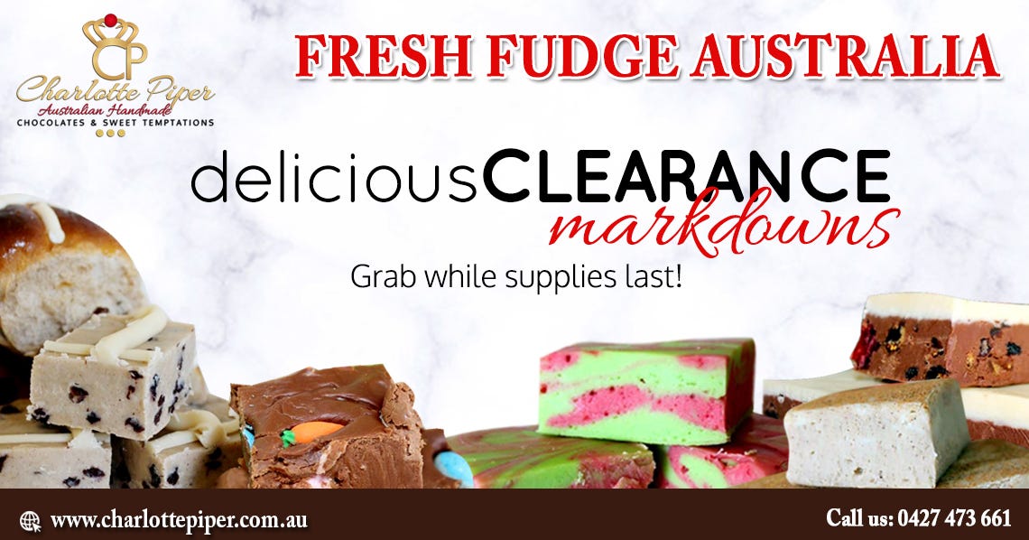 Purchase The Best And Fresh Fudges From The Fudge Shop With More Glory