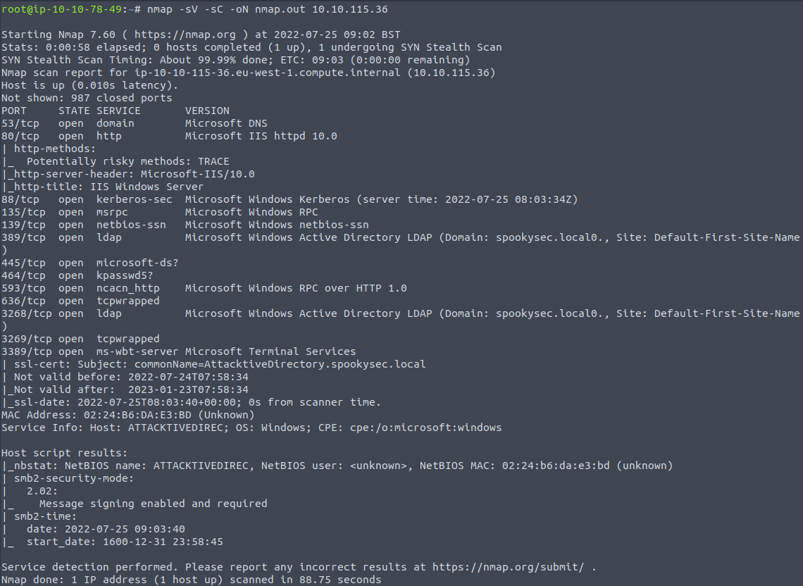 TryHackMe Attacktive Directory Walkthrough By Jasper Alblas Medium