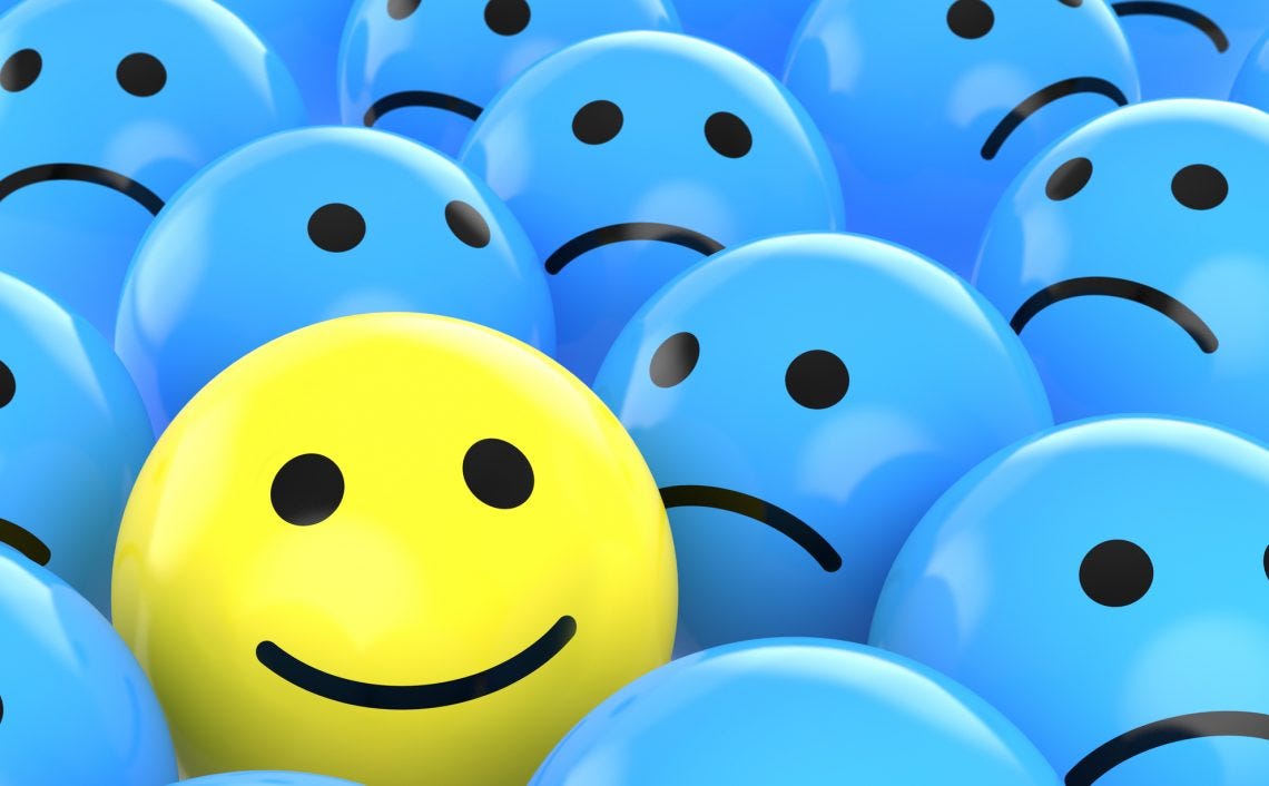 Being optimistic is a choice. Personal challenge: make a conscient… | by  Benoit des Ligneris | Radical Optimist | Medium