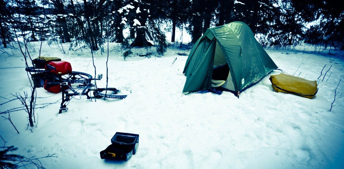 keeping your tent warm