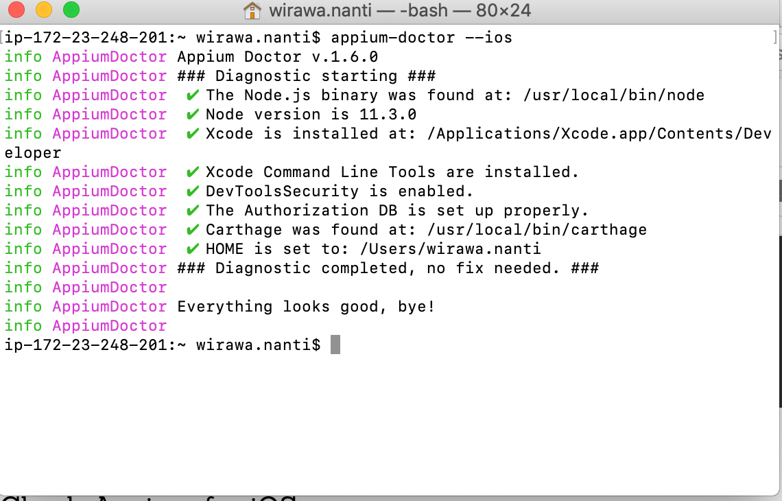 รวมวิธี Install Appium for Robot Framework ทั้ง Android และ iOS บน Mac