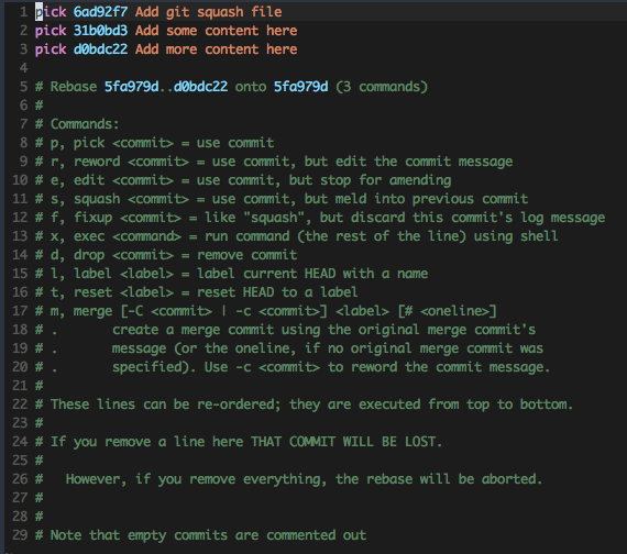 How to squash commits git. Смотреть фото How to squash commits git. Смотреть картинку How to squash commits git. Картинка про How to squash commits git. Фото How to squash commits git