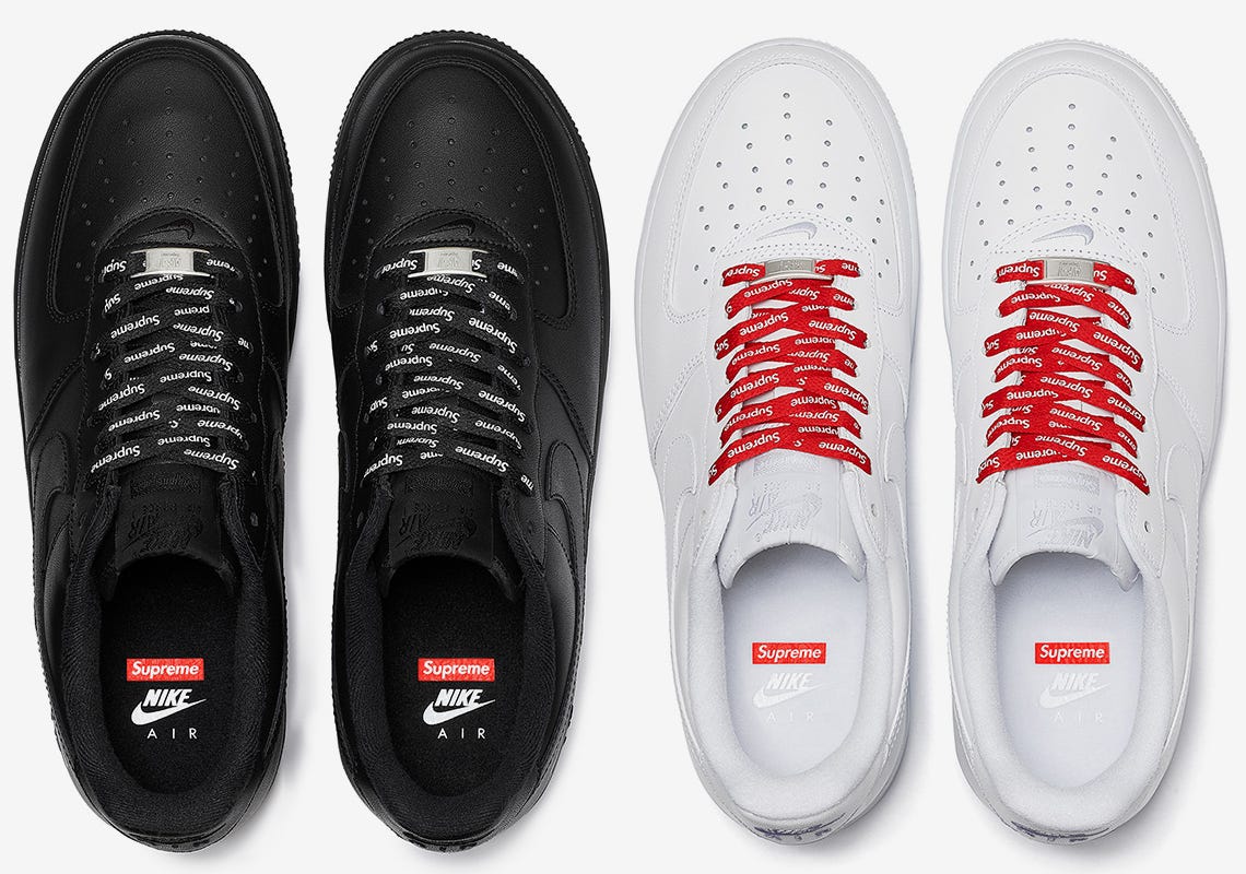 supreme air force 1 release date 2020
