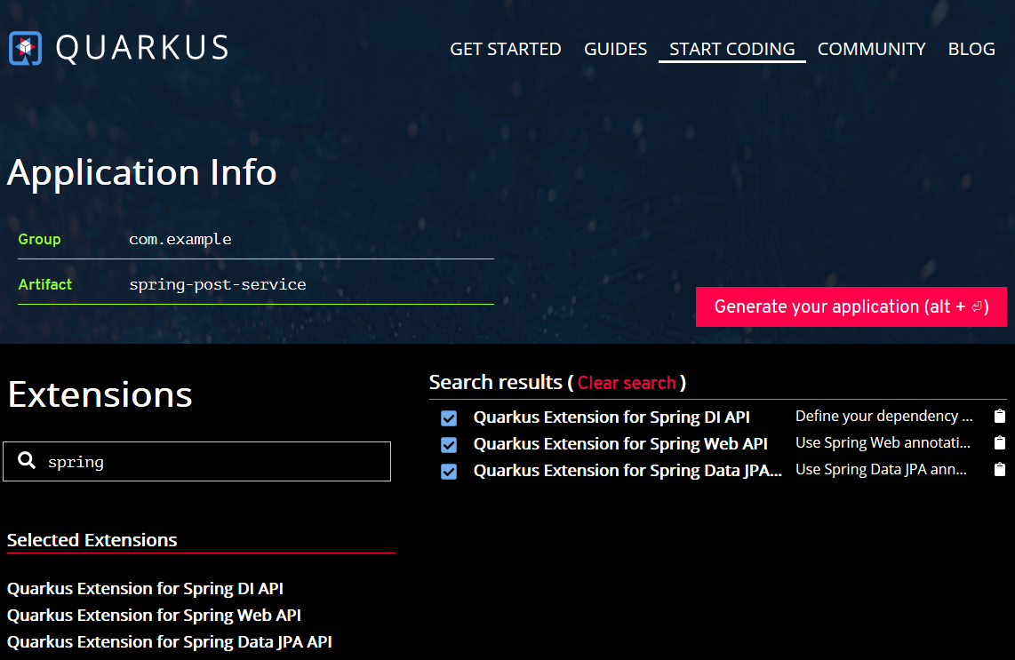 Building a Spring application with Quarkus by Hantsy The Startup