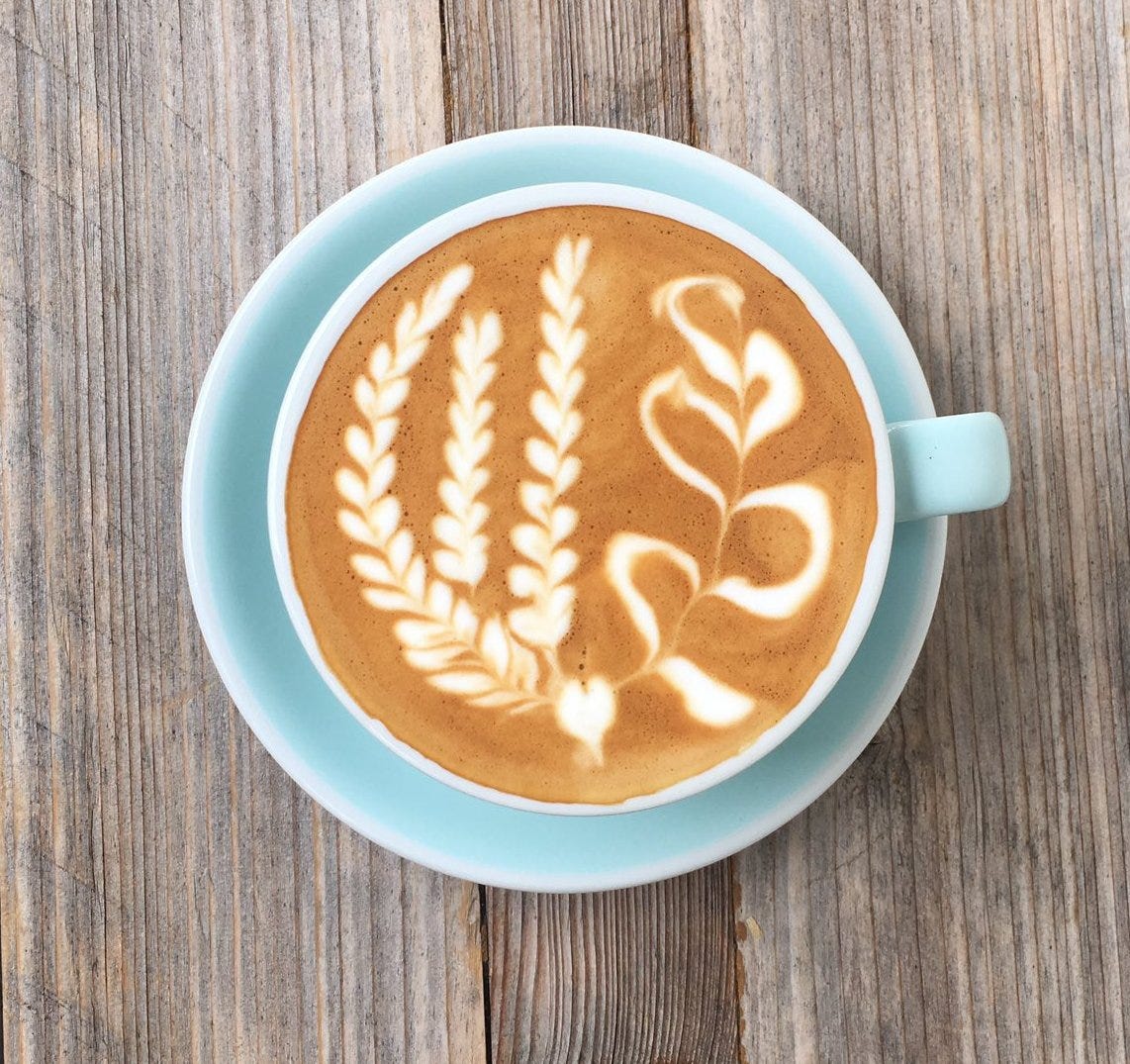 latte art by Dhan Tamang. It is always a pleasure and an honour… by