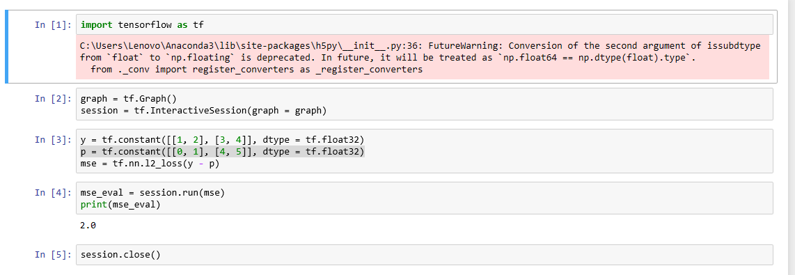 tensorflow súlycsökkenés l2_loss