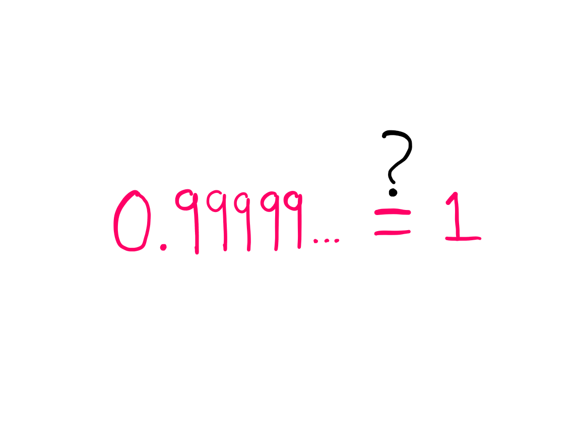 Is '0.99999…' Really Equal To '1'? | by Hemanth | Cantor's Paradise