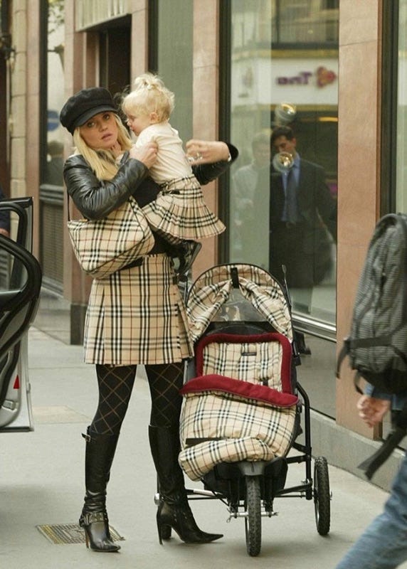 burberry stroller
