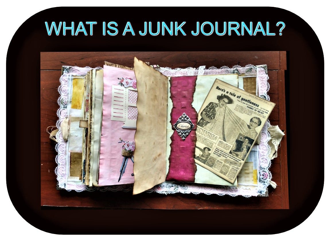 What Is A Junk Journal?. When you make a junk journal you… by Celeste