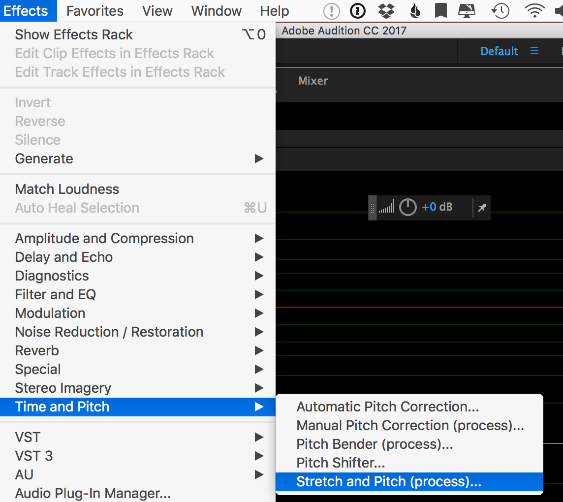 127: Quick Tip: Change the Speed & Pitch of your Voice in Adobe Audition  (Fun Effects) | by Mike Murphy | Medium