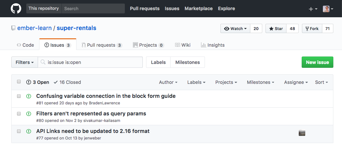 contributing to open source pr to fix broken links