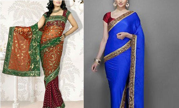 4 Graceful Ways To Drape A Saree For Reception Simaayafashions