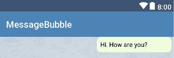 How to make message bubble in Android using XML | by Kyrylo Avramenko ...