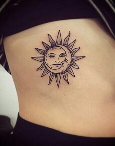 Is Sun Moon And Saturn Tattoo Still Relevant Sun Moon And Saturn Tattoo By Khatarine Medium
