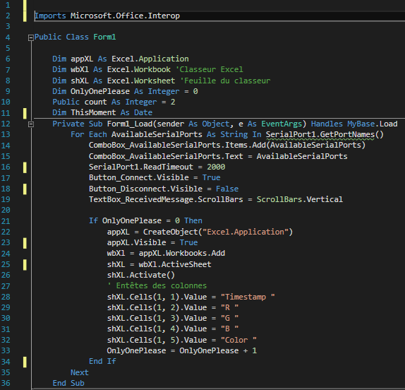 Visual Studio Code (VB.net) & Arduino Code | by Laura Ophelie Charlotte ...