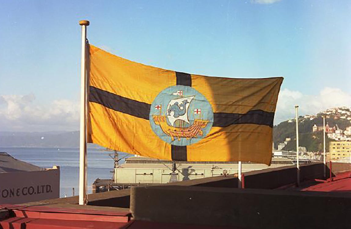 The Lost History Of The Flag Of Wellington Fun With Flags Medium