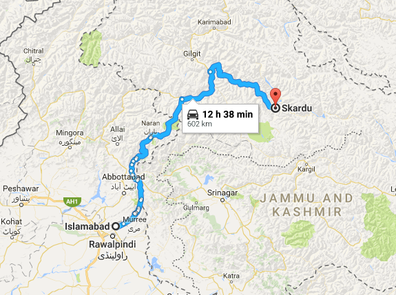 Islamabad To Skardu Map A Snapchat Story Of Skardu, Pakistan | By Aysha Choudhary | Medium