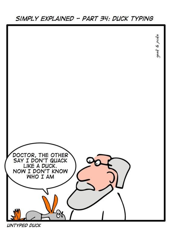 Duck Typing. In computer programming with… | by Mochammad Alamsyah | Medium